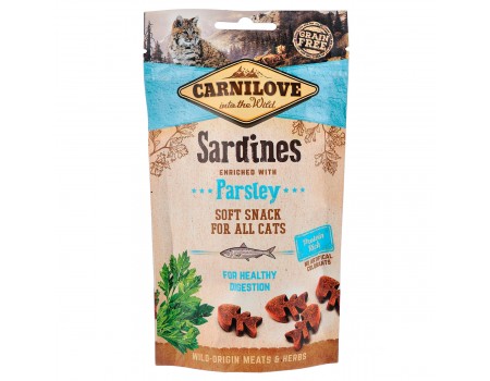 Carnilove Cat Sardine with Parsley Semi Moist Snack Ласощі для котів сардина, петрушка 50 гр.