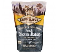 Carnilove Fresh Chicken & Rabbit for Adult dogs 1,5 kg (для взрослых с..