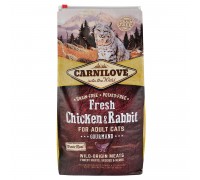 Carnilove Fresh Chicken & Rabbit for Adult cats 6 kg курица,кролик для..