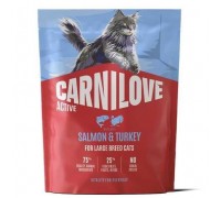 Сухой корм Carnilove Active Salmon & Turkey Large Breed для кошек боль..