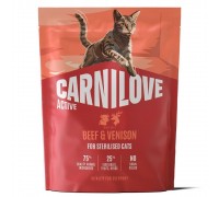 Сухой корм Carnilove Active Beef & Venison Sterilised для стерилизован..
