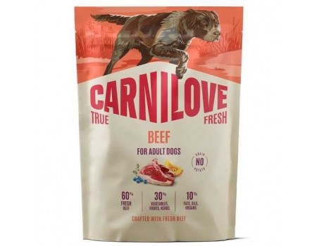 Корм сухий Carnilove True Fresh Beef для cобак яловичина 1,5 кг