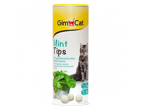 Витаминизированное лакомство с кошачьей мятой для кошек Gimpet Cat-Mintips, 425г