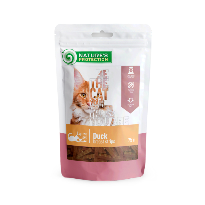 Nature's Protection snack for cats duck breast meat, 75 g