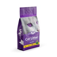 Наповнювач Catfun бентонітовий для котячих туалетів з ароматом лаванди 5 л