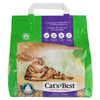 Древесный наполнитель Cat's Best Smart Pellets для кошачьего туалета 5л/2.5кг