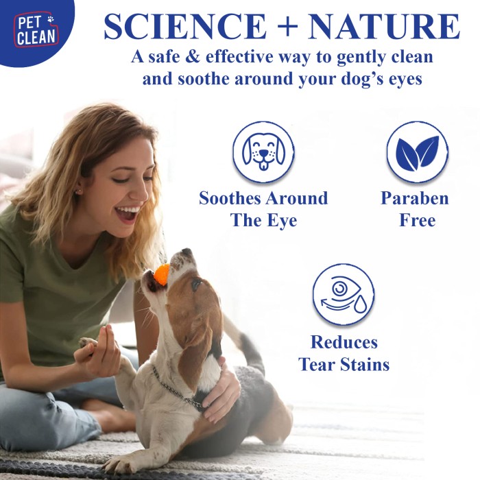 Салфетки влажные Pet Clean PET EYE/EAR WIPES для гигины глаз и ушей домашних животных 50 шт