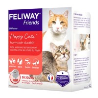 Ceva Feliway Friends (Фелівей Френдс) дифузор + змінний блок – заспокійливий засіб для котів під час стресу, при утриманні декількох котів у приміщенні, 48 мл