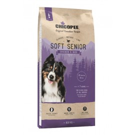 Chicopee CNL Soft Senior Chicken & Rice – напіввологий корм для літніх..