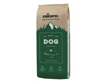 Chicopee PNL Adult Lamb and Rice - корм Чикопи Про для взрослых собак всех пород,  20 кг