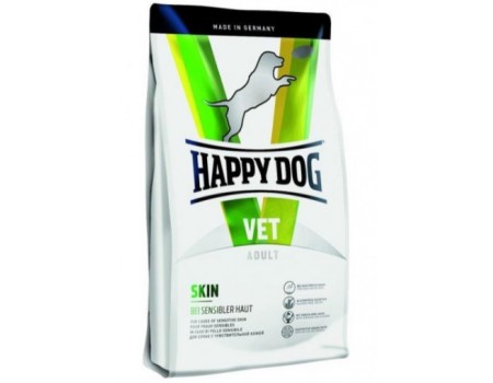 Happy Dog VET Diet Skin Сухой корм для собак с чувствительной кожей 4 кг  