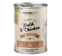 Консервы Chicopee Cat Adult Gourmet pot Duck & Chicken для кошек, кури..