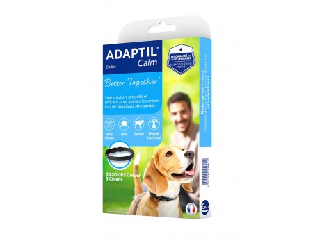 Ceva Adaptil (Адаптіл) Нашийник для собак із заспокійливими феромонами для цуценят і малих порід, розмір S/M