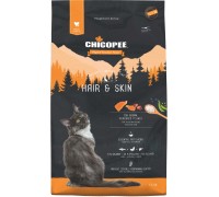 Сухой корм для котов Chicopee HNL Cat Hair & Skin Adult с лососем, пти..