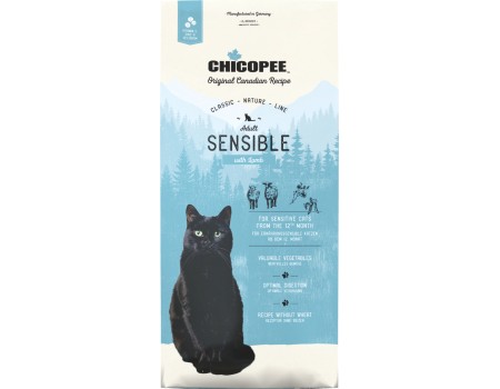 Сухий корм для котів Chicopee CNL Cat Adult Sensible Lamb Adult з ягнятком 1.5 кг
