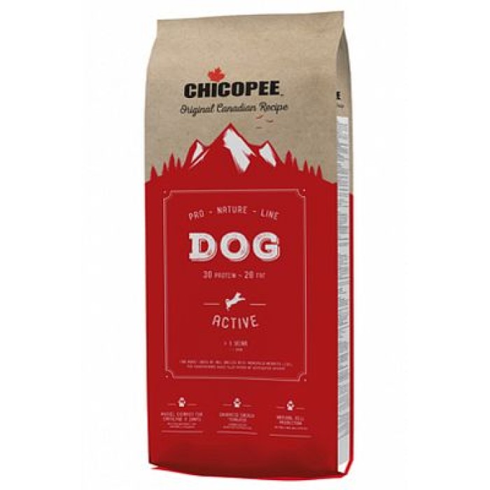 Chicopee PNL Active - корм Чікопі для дорослих собак усіх порід, 20 кг