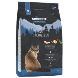 Chicopee Adult Cat Sterilised сухой корм для кастрированных котов и ст..