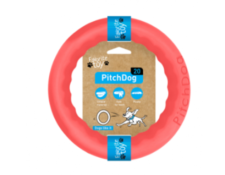 COLLAR PitchDog - кольцо игрушка для собак, ?20 см Розовый