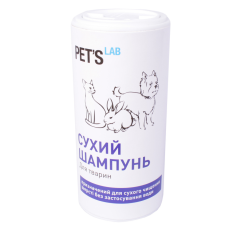COLLAR  PET'S LAB Сухой шампунь для собак,котов,грызунов 180 г