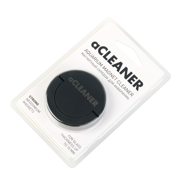 Collar aCLEANER магнитный стеклоочиститель для аквариума, черный