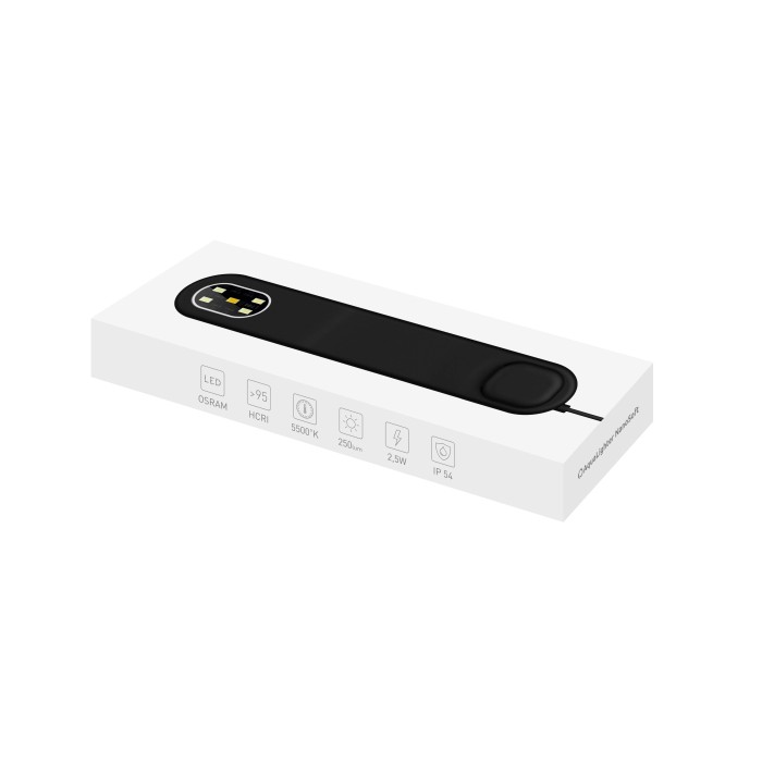Collar AquaLighter NanoSoft аквариумный LED-светильник до 30 л, 5500К, черный