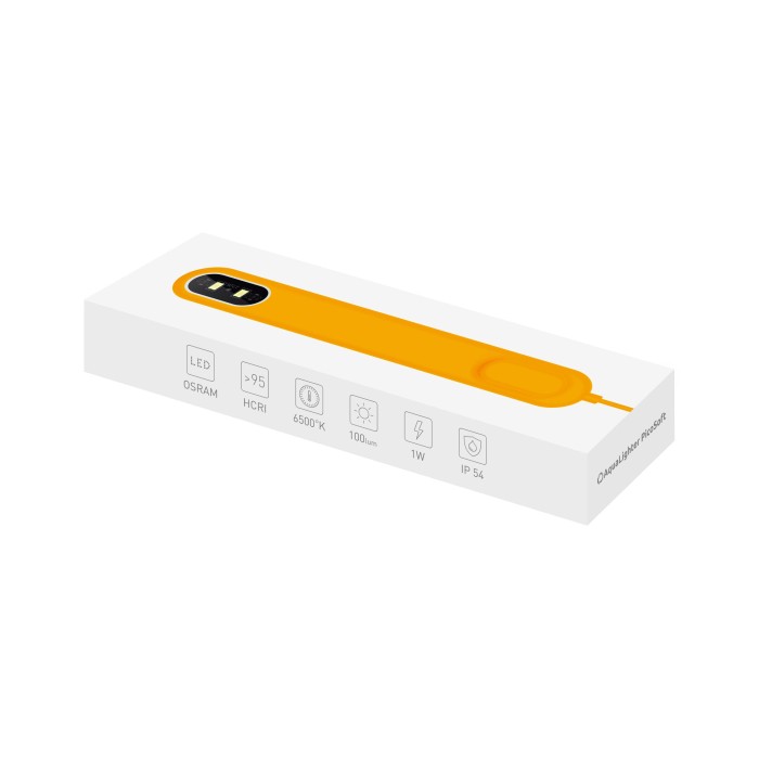 Collar AquaLighter PicoSoft акваріумний LED-світильник з гнучким корпусом до 20 л, 6500К, жовтий