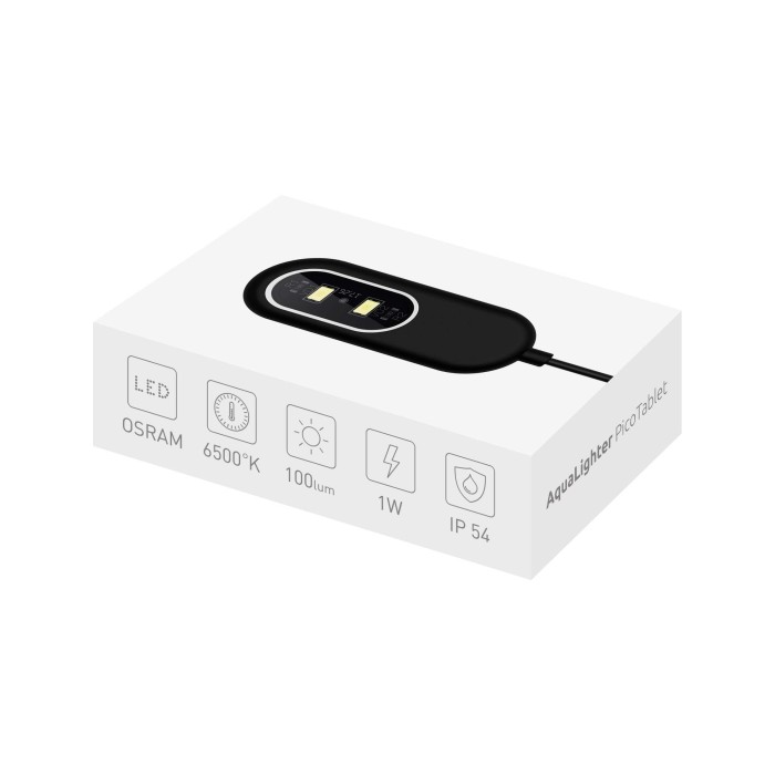 Collar AquaLighter PicoTablet аквариумный LED-светильник до 10 л, 6500К, черный
