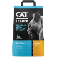 Кет Лідер (CAT LEADER) з WILD NATURE ультра-комкующийся наповнювач в котячий туалет, 5 кг.