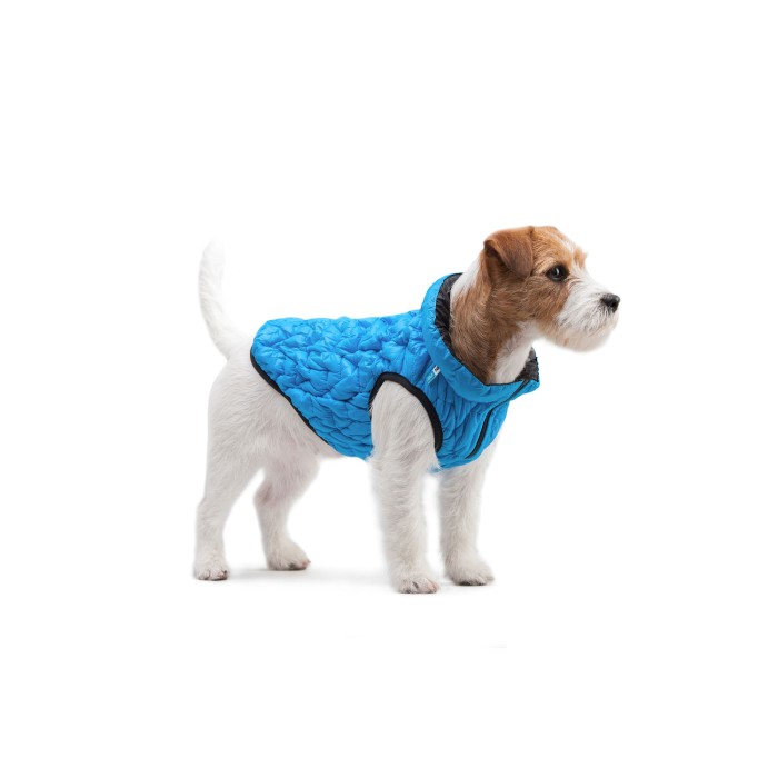 Курточка двусторонняя AiryVest UNI, размер S 38, черно-голубая