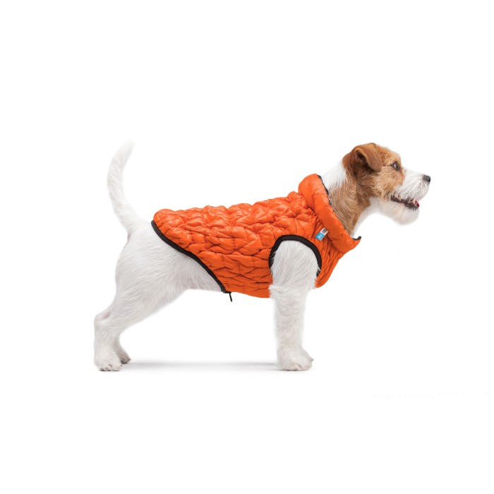 Курточка двусторонняя AiryVest UNI, размер L 55, черно-оранжевая