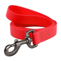 Поводок WAUDOG Waterproof, водостойкий, 15 мм/122 см, красный