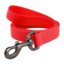 Поводок WAUDOG Waterproof, водостойкий, 15 мм/122 см, красный