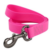 Поводок WAUDOG Waterproof, водостойкий, 15 мм/122 см, розовый