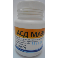 МАЗЬ АСД 100г УКРВЕТБІОФАРМ