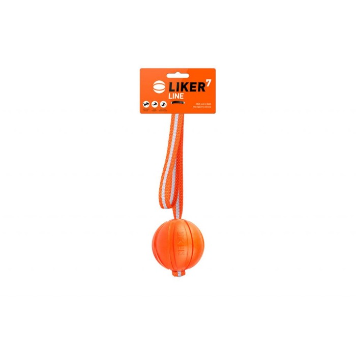 COLLAR Liker 7 Line – м'ячик на стрічці для цуценят та собак, 7 см