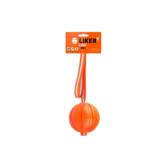 COLLAR Liker 9 Line – м'ячик на стрічці для цуценят та собак, 9 см