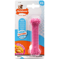 Nylabone Puppy Chew, розовый,  XS, до 7 кг, 9.5х2,5х1.9 см