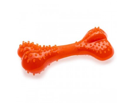 Игрушка для собак Comfy Mint Dental Bone 8,5 см, оранжевая