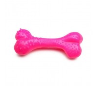 Іграшка для собак Comfy Mint Dental Bone 8,5 см, рожева..