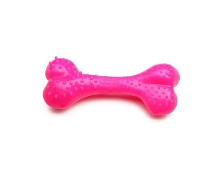 Игрушка для собак Comfy Mint Dental Bone 12,5 см, розовая