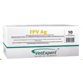 Fpv Ag Экспресс-тест для выявления антигена вируса панлейкопении кошек..