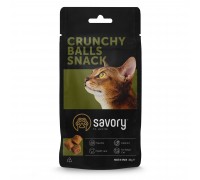 Хрустящие лакомства Savory Cats Snacks Crunchy Balls для привередливых..