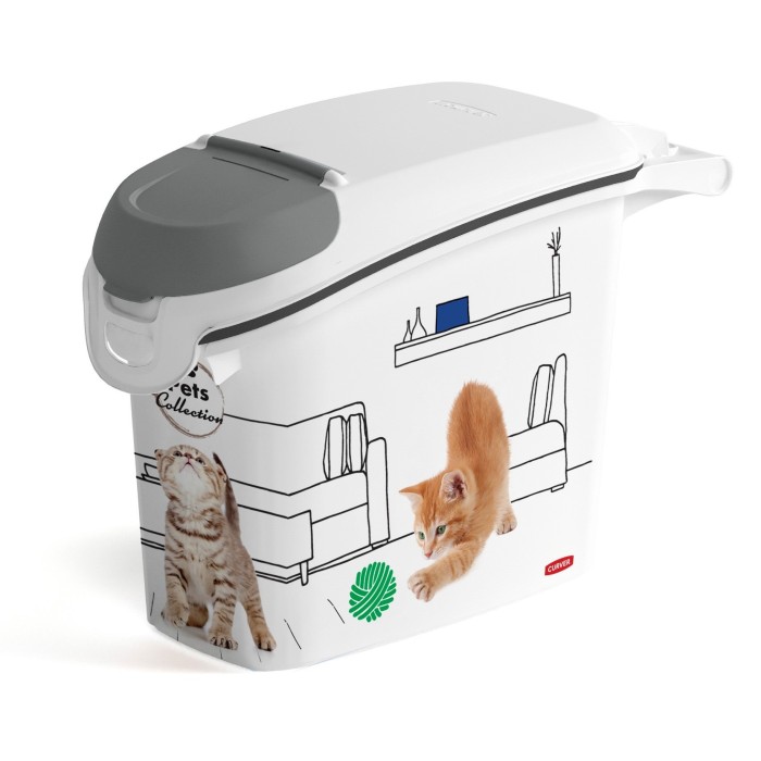 CURVER® PET LIFE™ контейнер для корма  котов,  средний (вместимостью 6 кг )