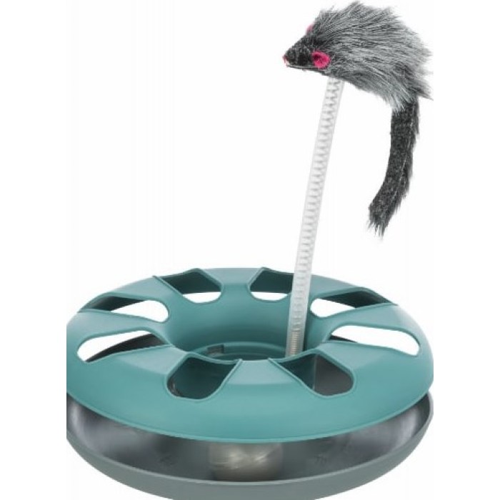 Игрушка-трек для кошки TRIXIE - с мышкой, 24 см