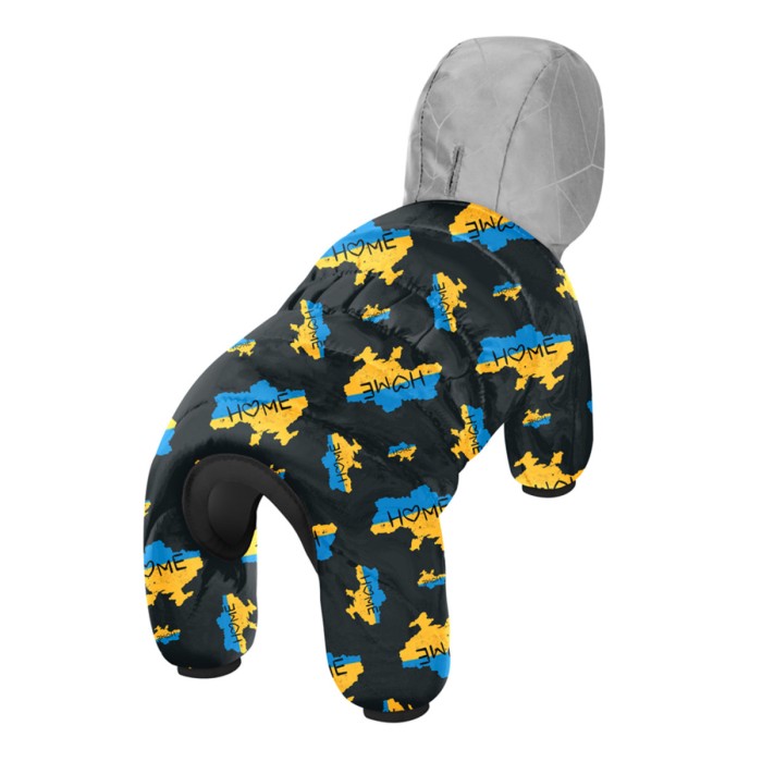 Комбінезон для собак WAUDOG Clothes  "Дім", XS30, В 40-43 см, С 27-30 см