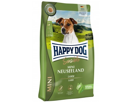 Сухой корм Happy Dog Supreme Mini Neuseeland с мясом ягненка и рисом 300 г