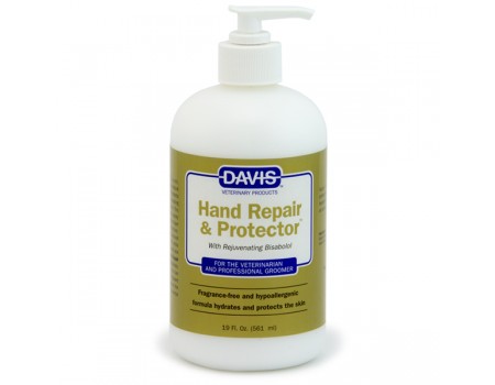 Davis Hand Repair&Protector ДЕВІС ВІДНОВЛЕННЯ І ЗАХИСТ лосьйон для рук з бісабололом для грумерів та ветеринарів, 561 мл