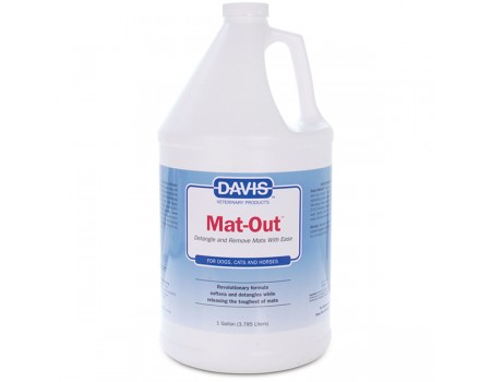 Davis Mat-Out ДЭВИС МЭТ-АУТ средство против колтунов для собак и котов, спрей, 3,8 л