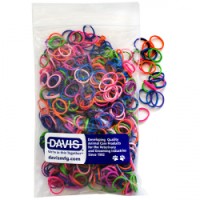 Davis Neon ДЭВИС НЕОН резинка для шерсти, Д-1 см, 500 шт
