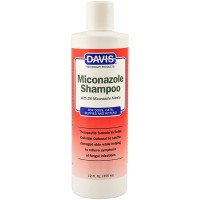 Davis Miconazole Shampoo ДЕВІС МІКОНАЗОЛ шампунь з 2% нітратом міконазолу для собак та котів із захворюваннями шкіри, 355 мл